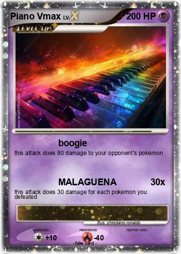 Pokemon Piano Vmax