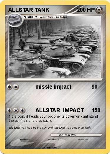 Pokemon ALLSTAR TANK