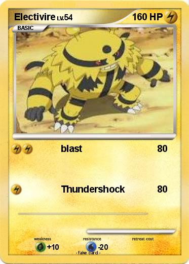 Pokemon Electivire