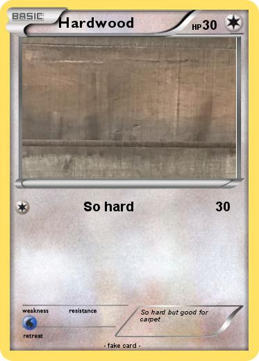 Pokemon Hardwood
