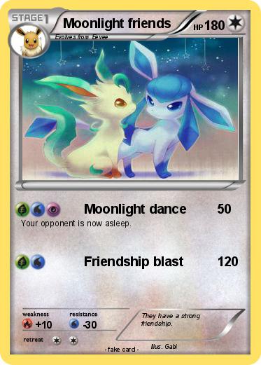 Pokemon Moonlight friends