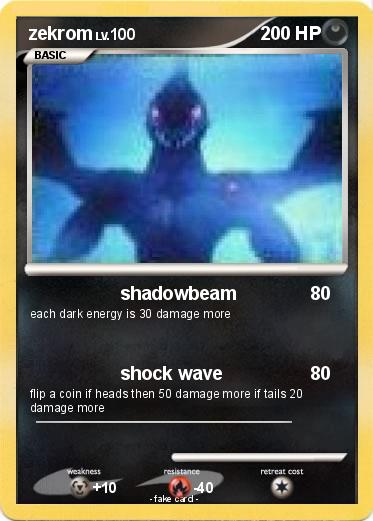 Pokemon zekrom