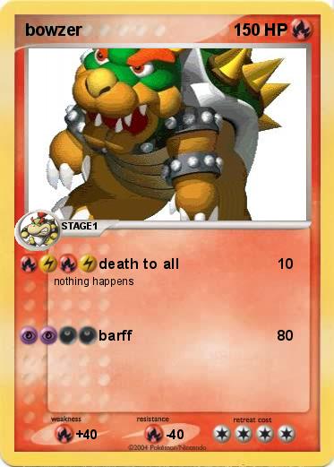 Pokemon bowzer