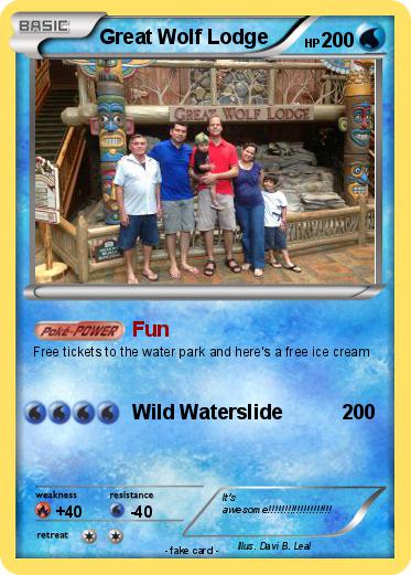 Pokemon Great Wolf Lodge