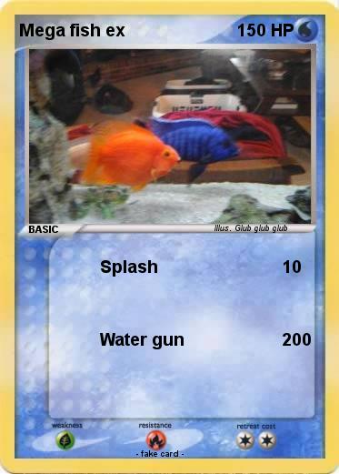 Pokemon Mega fish ex