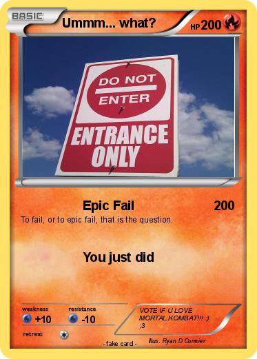 Pokemon Ummm... what?