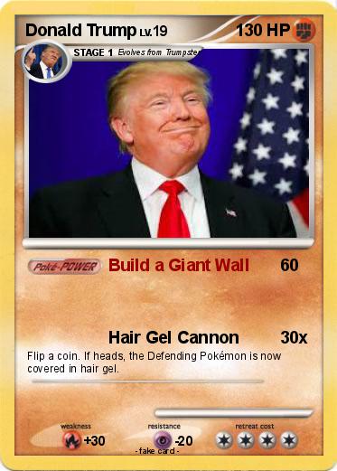 Pokemon Donald Trump