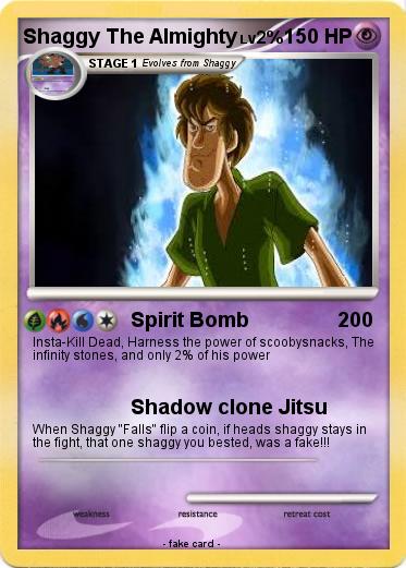 Pokemon Shaggy The Almighty