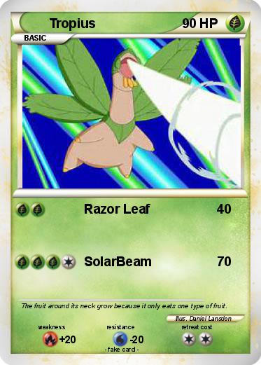 Pokemon Tropius