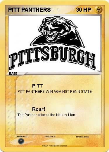 Pokemon PITT PANTHERS