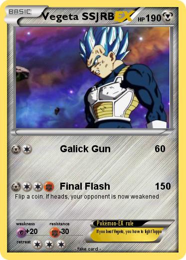 Pokemon Vegeta SSJRB