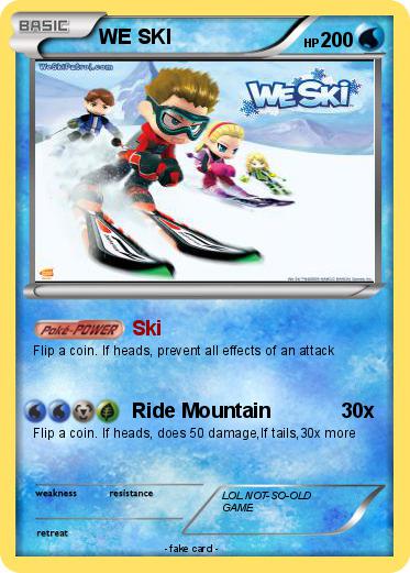 Pokemon WE SKI