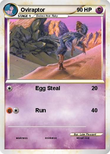 Pokemon Oviraptor