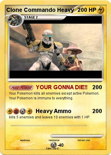 Pokemon Clone Commando Heavy