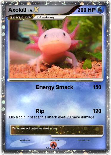 Pokémon Axolotl 46 46 - Energy Smack - My Pokemon Card.