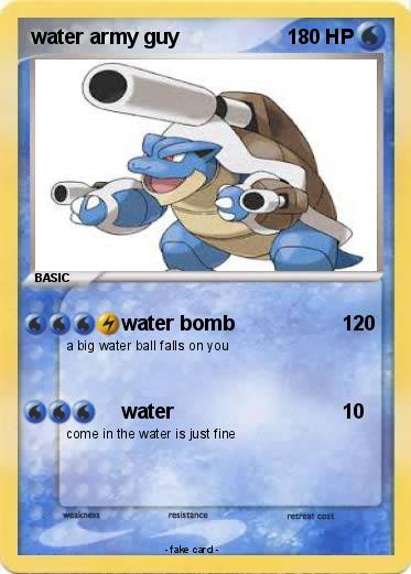 Pokemon water army guy