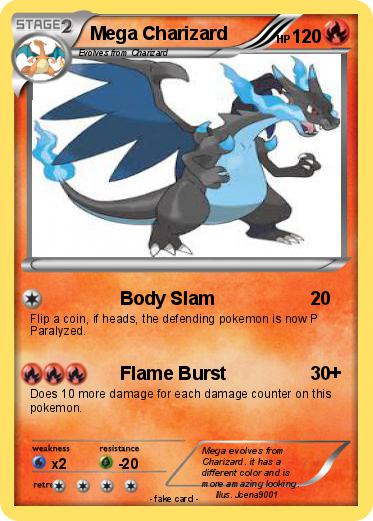 Pokemon Mega Charizard
