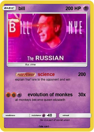 Pokemon bill