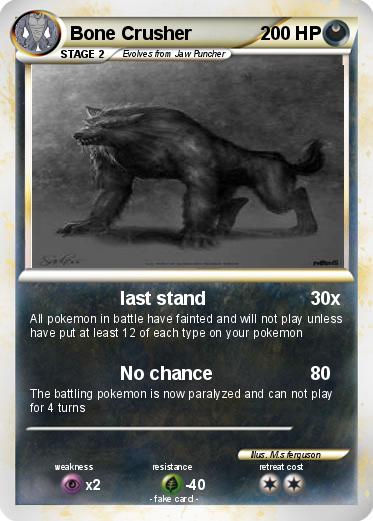 Pokemon Bone Crusher