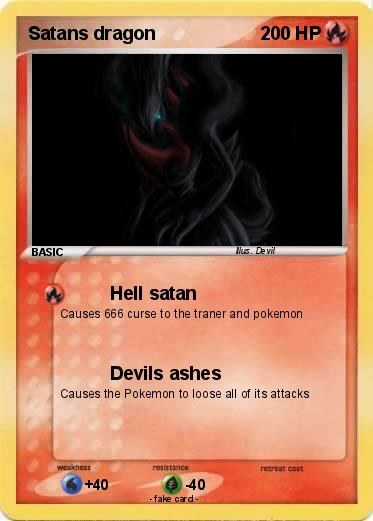Pokemon Satans dragon
