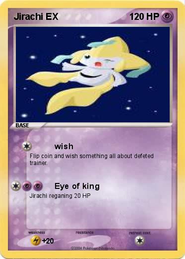 Pokemon Jirachi EX