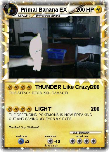 Pokemon Primal Banana EX