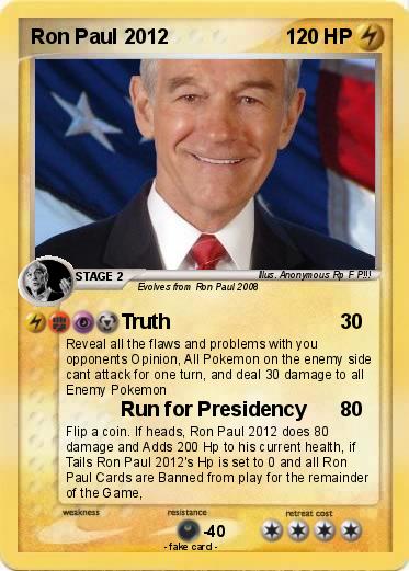 Pokemon Ron Paul 2012