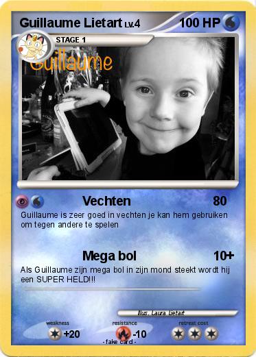 Pokemon Guillaume Lietart