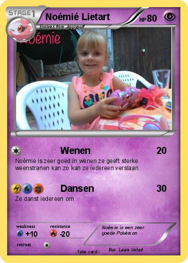 Pokemon Noémié Lietart