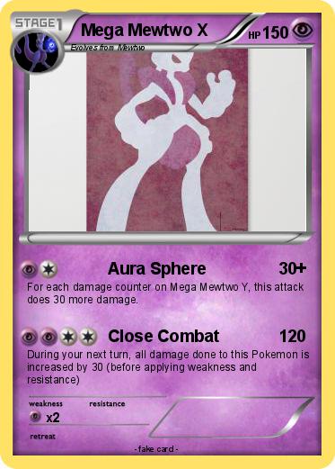 Pokemon Mega Mewtwo X
