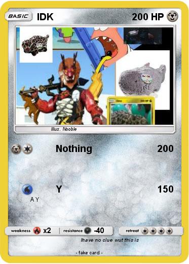 Pokemon IDK