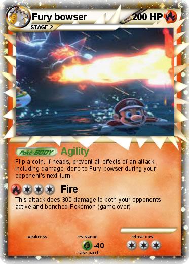 Pokemon Fury bowser