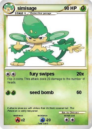 Pokemon simisage