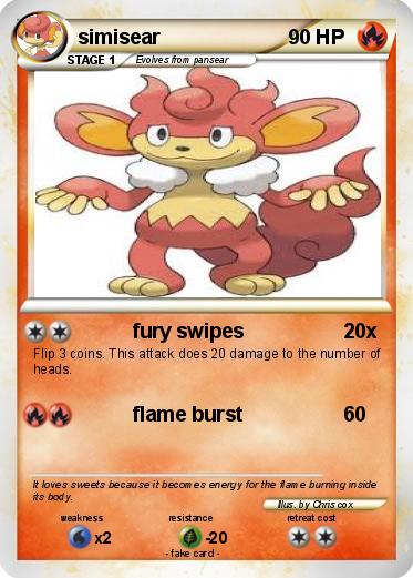 Pokemon simisear