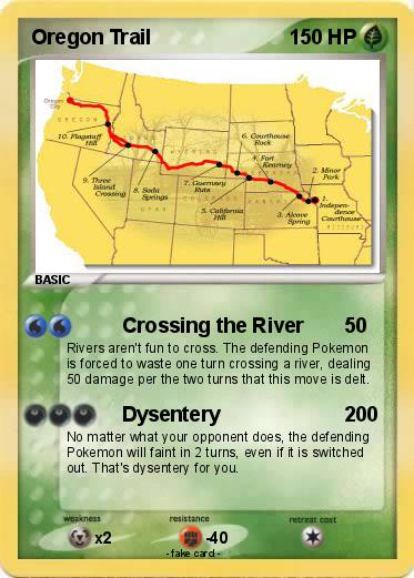 Pokemon Oregon Trail