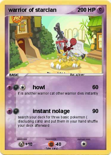Pokemon warrior of starclan