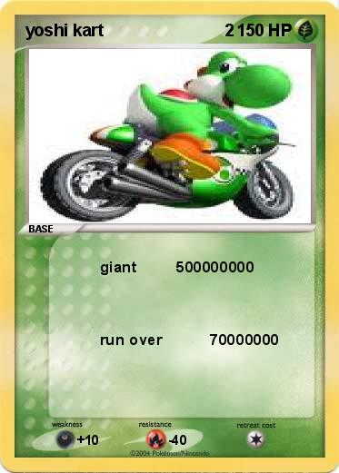 Pokemon yoshi kart                          2  