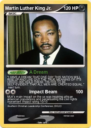 Pokemon Martin Luther King Jr.