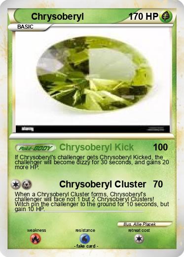 Pokemon Chrysoberyl