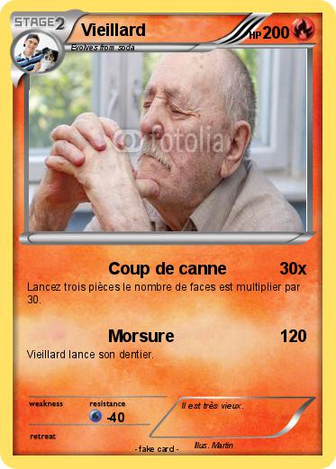 Pokemon Vieillard