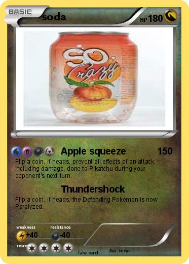 Pokemon soda