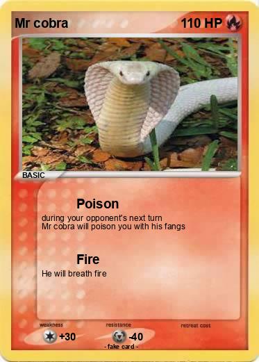 Pokemon Mr cobra