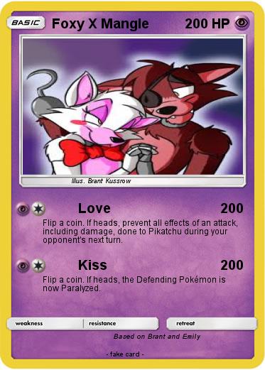Pokemon Foxy X Mangle