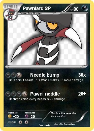 Pokemon Pawniard SP