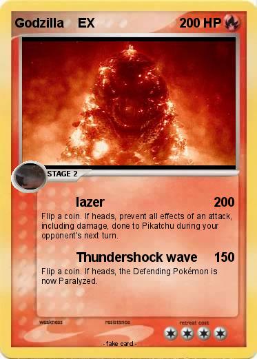 Pokemon Godzilla    EX