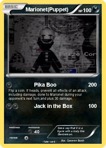 Pokemon Marionet(Puppet)