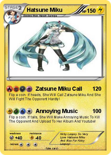 Pokemon Hatsune Miku