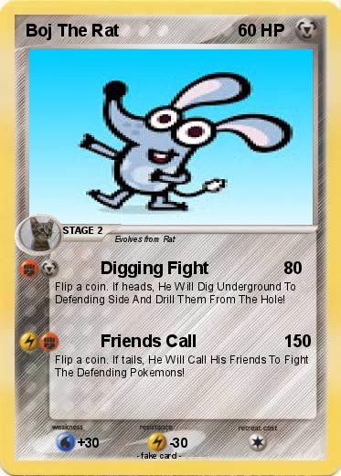 Pokemon Boj The Rat