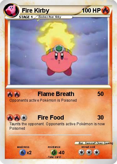 Pokemon Fire Kirby