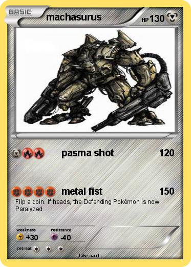 Pokemon machasurus